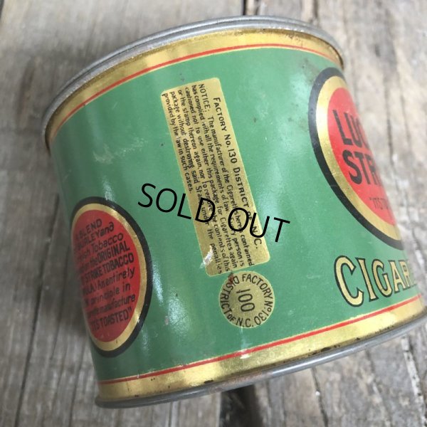 画像6: Vintage Lucky Strike Cigarette Tabacco Tin Can (B058)