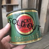 Vintage Lucky Strike Cigarette Tabacco Tin Can (B058)