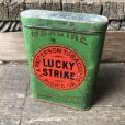 画像4: Vintage Lucky Strike Cigarette Tabacco Tin Can (B060)