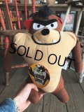 70s Vintage MIGHTY STAR Plush Doll Tasmanian Devil (B090)