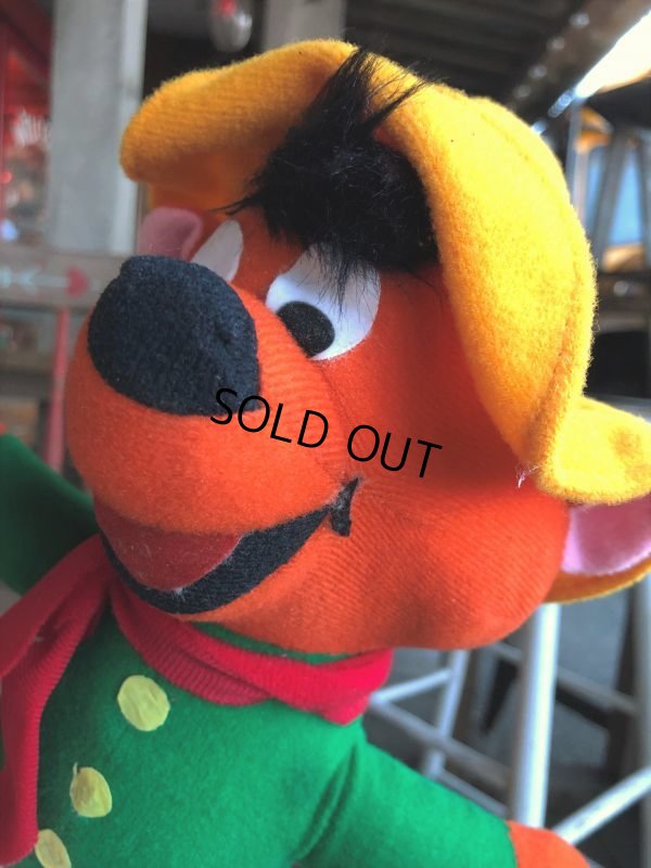 画像8: 70s Vintage MIGHTY STAR Plush Doll Speedy Gonzales (B087)