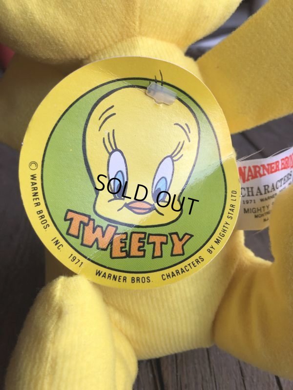 画像7: 70s Vintage MIGHTY STAR Plush Doll Tweety (B088)