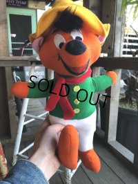 70s Vintage MIGHTY STAR Plush Doll Speedy Gonzales (B087)