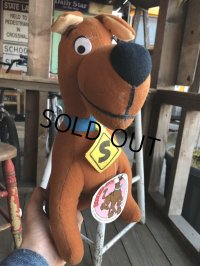 80s Vintage MIGHTY STAR Plush Doll SCOOBY-DOO (B086)