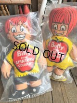 Vintage Billy & Betty From McINTOSH COUNTRY Pillow Doll Set (B084)