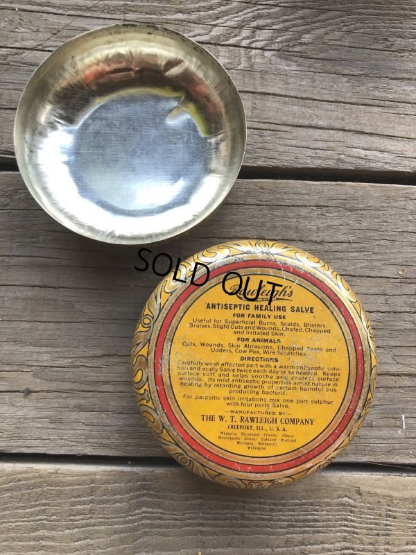 画像5: Vintage U.S.A  Advertising Tin Can SALVE (B138)