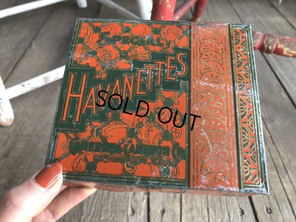 画像11: Vintage U.S.A  Advertising Tin Can HAVANETTES (B132)