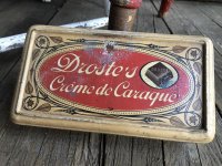 Vintage U.S.A  Advertising Tin Can Droste's (B134)