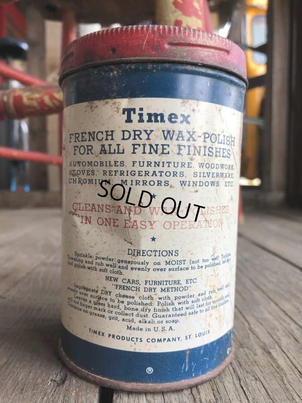画像3: Vintage U.S.A  Advertising Tin Can TIMEX (B137)