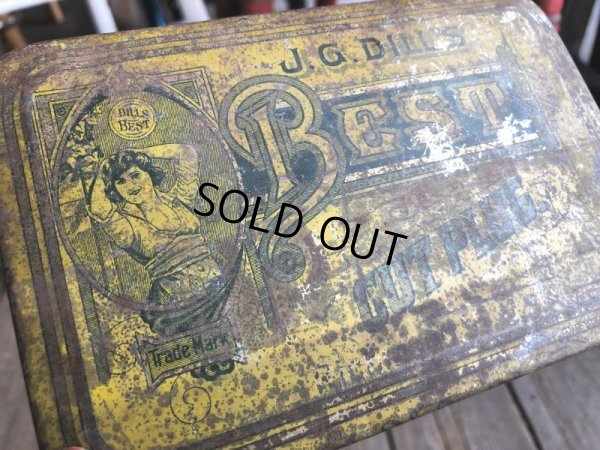 画像8: Vintage U.S.A  Advertising Tin Can J.G. DILL'S (B133)