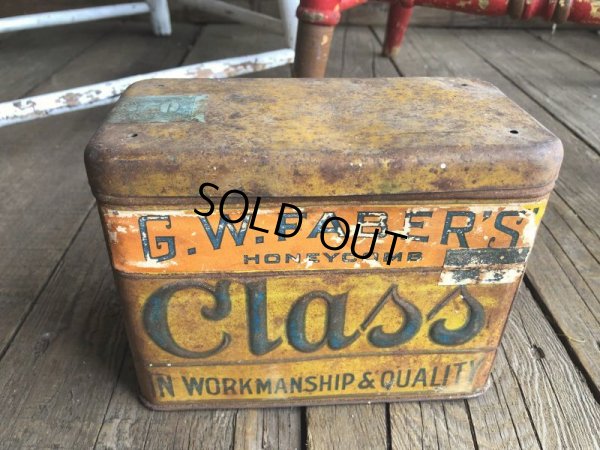 画像1: Vintage U.S.A  Advertising Tin Can Class (B130)