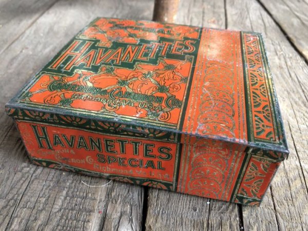 画像2: Vintage U.S.A  Advertising Tin Can HAVANETTES (B132)