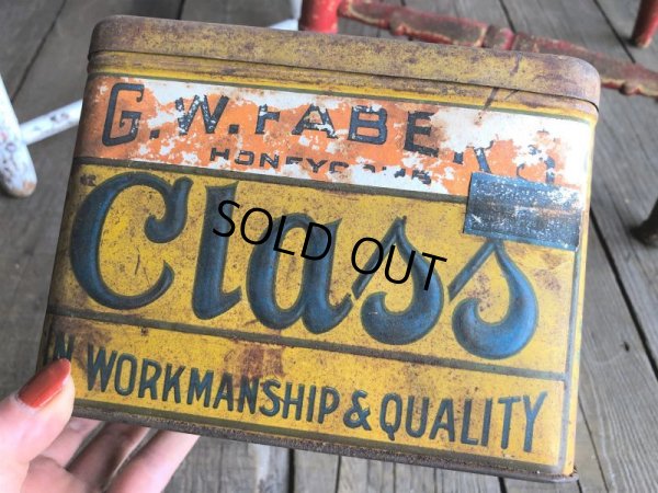 画像10: Vintage U.S.A  Advertising Tin Can Class (B131)