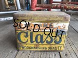 Vintage U.S.A  Advertising Tin Can Class (B131)