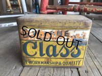 Vintage U.S.A  Advertising Tin Can Class (B131)