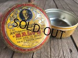 Vintage U.S.A  Advertising Tin Can SALVE (B138)