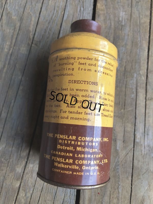 画像6: Vintage U.S.A  Advertising Tin Can FOOT POWDER (B143)