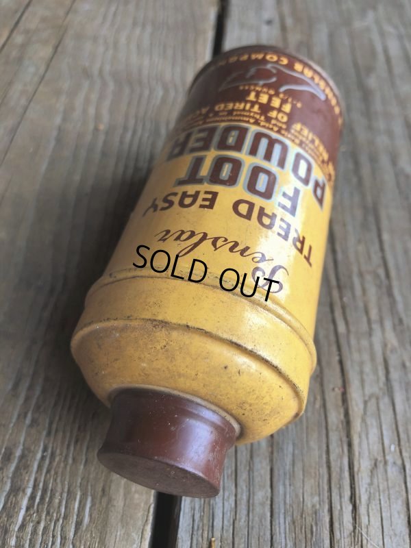画像3: Vintage U.S.A  Advertising Tin Can FOOT POWDER (B143)