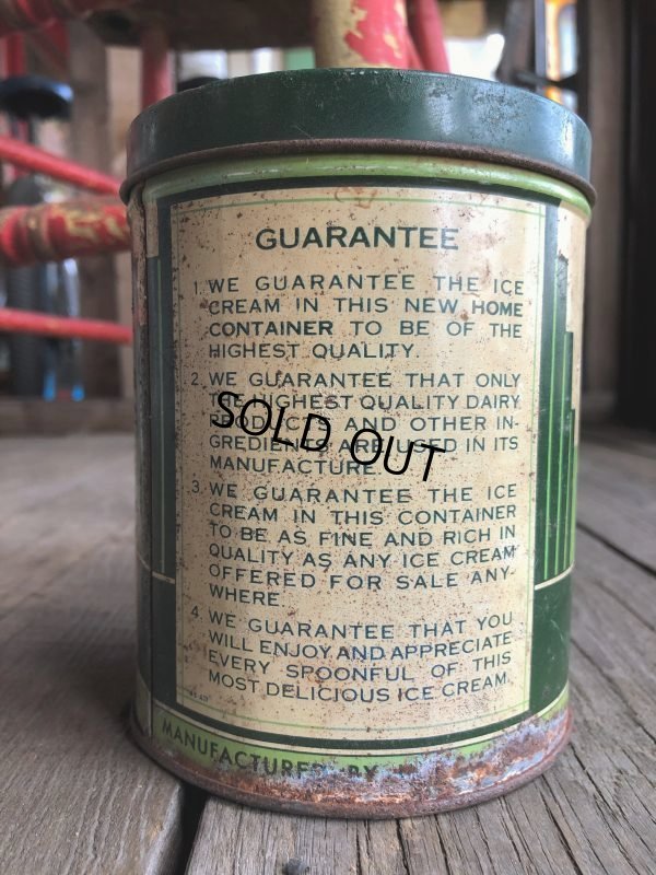 画像3: Vintage U.S.A  Advertising Tin Can Inmerial Ice Cream (B136)