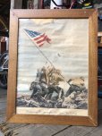 画像12: 40s Vintage Raising the Flag on Iwojima Art Print Framed Poster (B131)