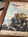 画像10: 40s Vintage Raising the Flag on Iwojima Art Print Framed Poster (B131)