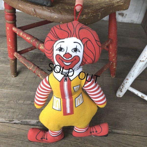 画像6: 70s Vintage McDonald's Pillow Doll Ronald (B141) 