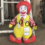 80s Vintage McDonald's Pillow Doll Ronald 1984 (B137) 