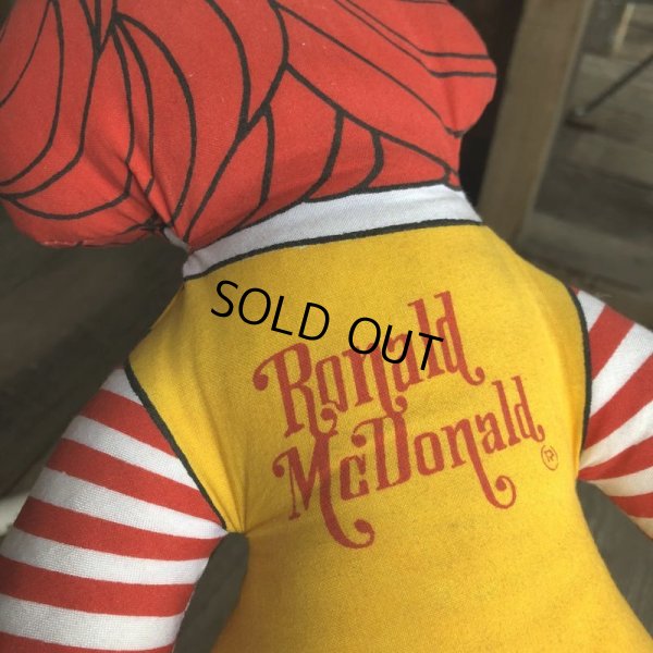 画像4: 70s Vintage McDonald's Pillow Doll Ronald (B141) 