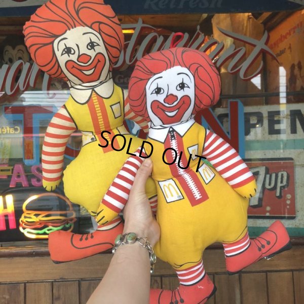 画像11: 70s Vintage McDonald's Pillow Doll Ronald (B141) 