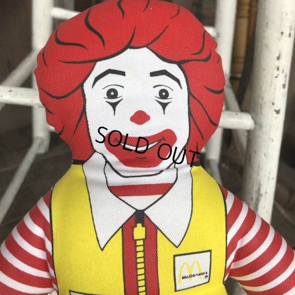 画像5: 80s Vintage McDonald's Pillow Doll Ronald 1984 (B137) 