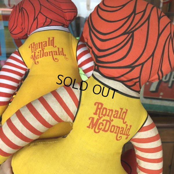 画像10: 70s Vintage McDonald's Pillow Doll Ronald (B141) 