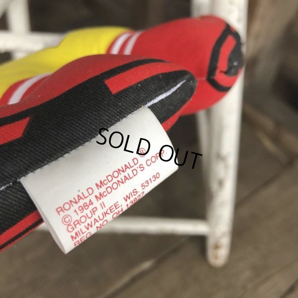 画像4: 80s Vintage McDonald's Pillow Doll Ronald 1984 (B137) 