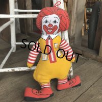70s Vintage McDonald's Pillow Doll Ronald (B141) 