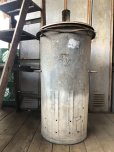 画像14: 1940s Vintage Industriel Heavy Duty Iron Trash Box (B133)