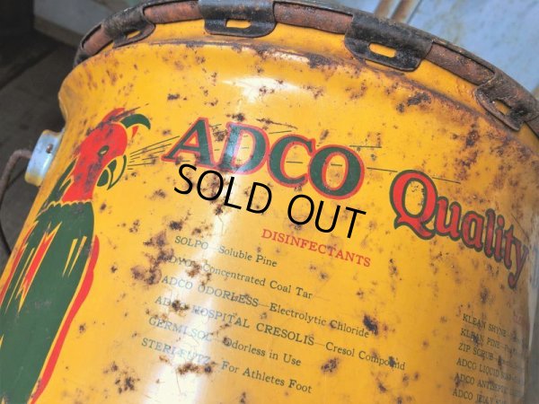 画像14: Vintage  ADCO SOAP PARROT Motor Gas Oil 5 Gallon Can (B134)  