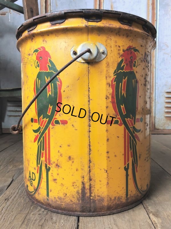 画像5: Vintage  ADCO SOAP PARROT Motor Gas Oil 5 Gallon Can (B134)  