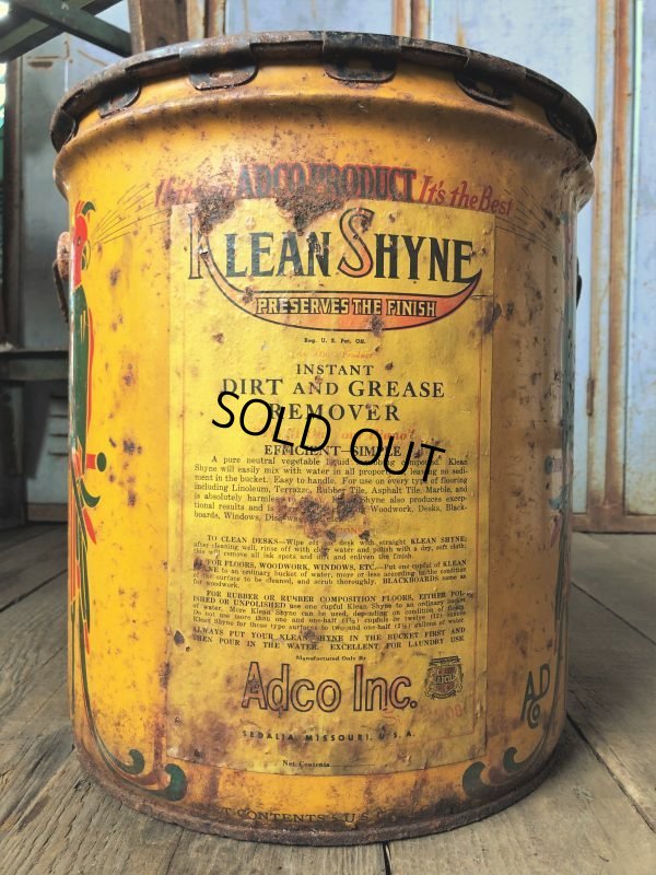 画像13: Vintage  ADCO SOAP PARROT Motor Gas Oil 5 Gallon Can (B134)  