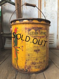 Vintage  ADCO SOAP PARROT Motor Gas Oil 5 Gallon Can (B134)  