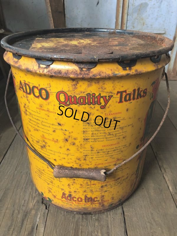 画像8: Vintage  ADCO SOAP PARROT Motor Gas Oil 5 Gallon Can (B134)  