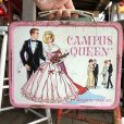 画像1: 60s Vintage Lunch Box Campus Queen (B142) (1)