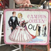 60s Vintage Lunch Box Campus Queen (B142)