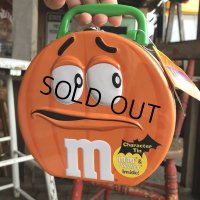 Vintage M&M's Tin Can Box Halloween (B136)