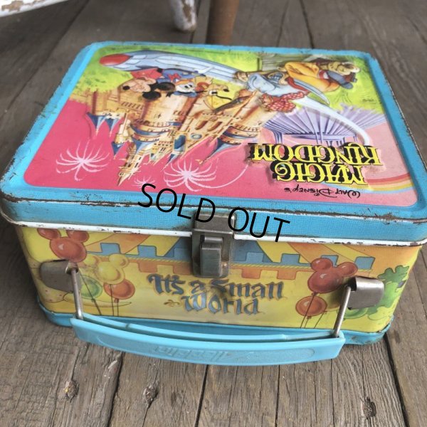 画像7: 70s Vintage Lunch Box Disney Magic Kingdom (B145)