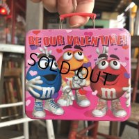 Vintage M&M's Tin Can Box Valentine (B135)