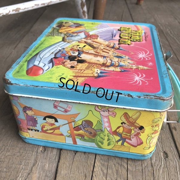 画像6: 70s Vintage Lunch Box Disney Magic Kingdom (B145)