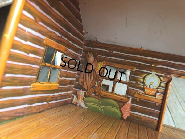 画像8: 50s Vintage Marx Western Play Set Toy Bar-M-Ranch (B155)