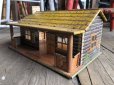 画像2: 50s Vintage Marx Western Play Set Toy Bar-M-Ranch (B154) (2)