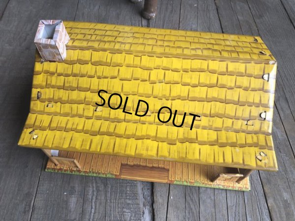 画像9: 50s Vintage Marx Western Play Set Toy Bar-M-Ranch (B155)