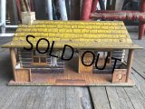 50s Vintage Marx Western Play Set Toy Bar-M-Ranch (B154)