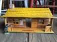 画像1: 50s Vintage Marx Western Play Set Toy Bar-M-Ranch (B155) (1)